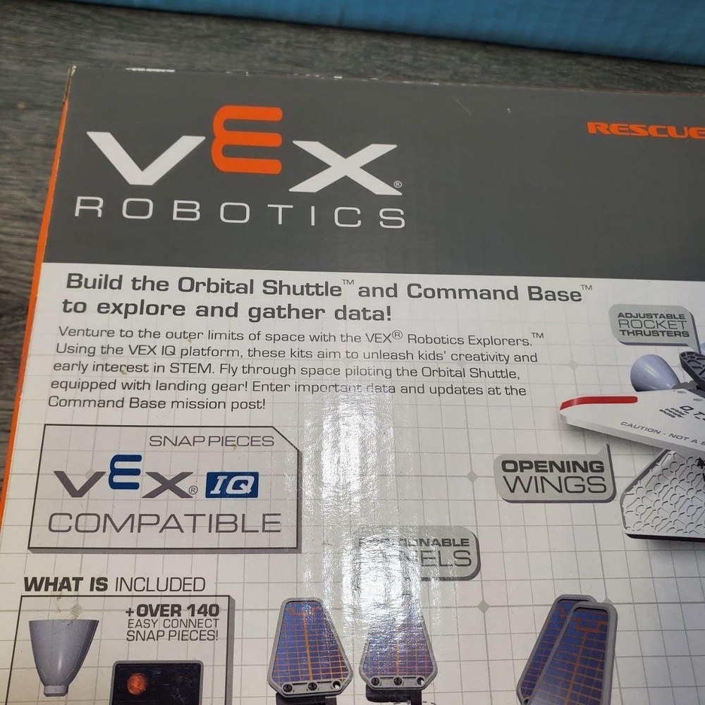 HEXBUG VEX Robotics Rescue Division Explorer STEM Kit 140+ pcs Ages‎ 6-12 New - Picture 9 of 10